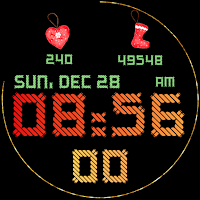 Yarn Digital Watch Face