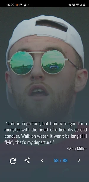 Mac Miller Quotes and Lyrics Screenshot 2