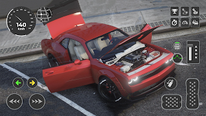 Dodge Challenger City Driving Screenshot 2