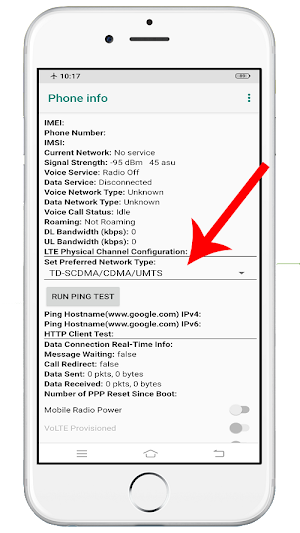 Force LTE Only (4G/5G) Screenshot 1