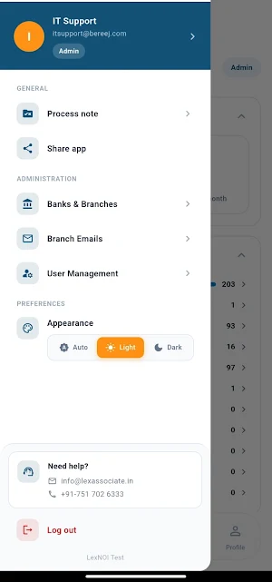 LexNOI Screenshot 1