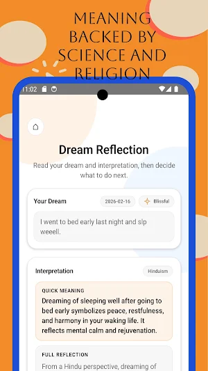 Dream pi - meaning of dreams Screenshot 0