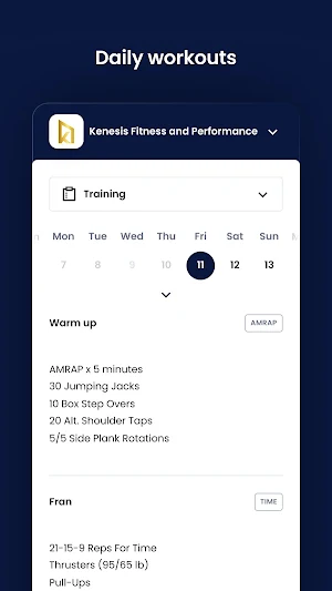 Kenesis Fitness & Performance Screenshot 3