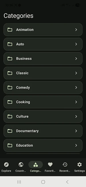 GlobeLiveTV Screenshot 2