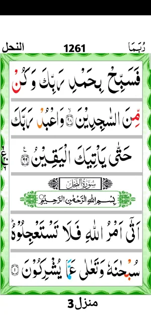 Surah Nahl Screenshot 2