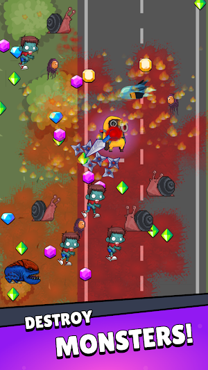 Red Floor: Survival io Game Screenshot 1