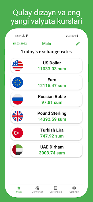 Currency converter Screenshot 0