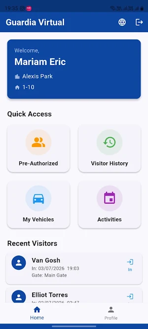 Guardia Virtual Resident Screenshot 1