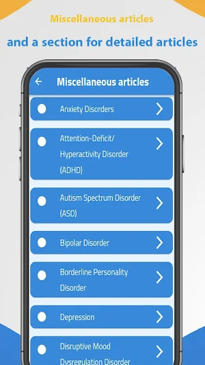 mental health and app free Screenshot 1
