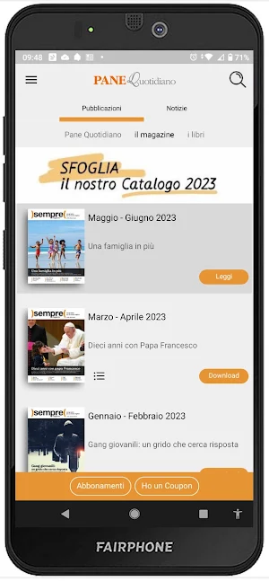 Pane Quotidiano Screenshot 1