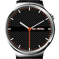 Carbon Fiber Dark Watch Face