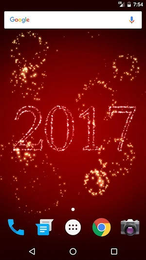 New Year Fireworks Live Wallpaper 2020 Screenshot 0