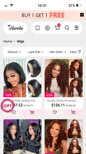 Hurela Hair Screenshot 1