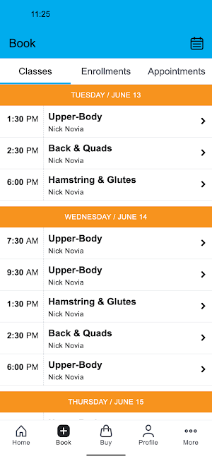 Wellfit Social Club Screenshot 1