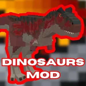Dinosaurs Mod For Minecraft PE Screenshot 1