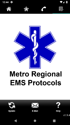 Metro Regional EMS Protocols Screenshot 0