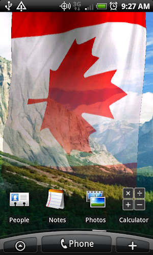 NA Flags Free Live Wallpaper Screenshot 3