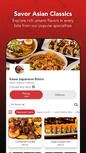 Kawa Japanese Bistro Screenshot 1