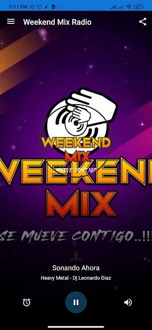 Weekend Mix Radio Screenshot 0