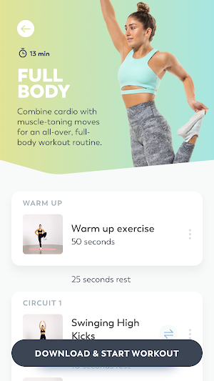 StrongHer: Free Workout App For Women 🏃‍♀️ Screenshot 2