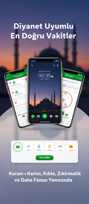 Namaz Ve Ezan Vakitleri Pro Screenshot 0