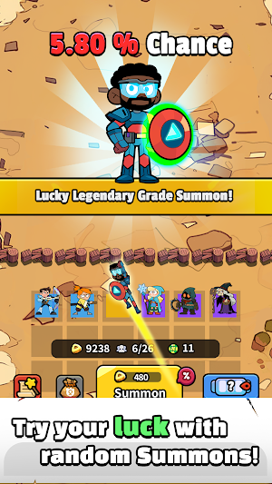Lucky Assemble: Merge&Defense Screenshot 0