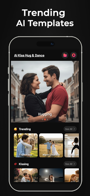 AI Kiss: Hug & Dance Videos Screenshot 2