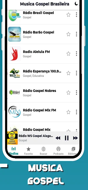 Brazilian Gospel Music Screenshot 2