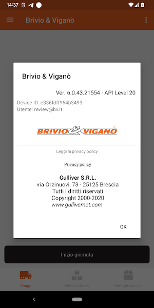 Brivio & Viganò Screenshot 1