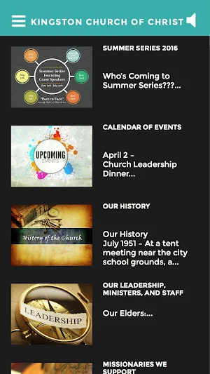 Kingston Church of Christ Screenshot 2