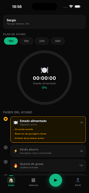 Ayuname: Intermittent Fast screenshot 1