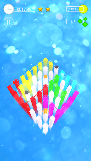 Connect colors – lines game Screenshot 1