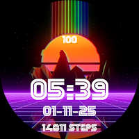 Retro Rainbow Vintage 80's VHS