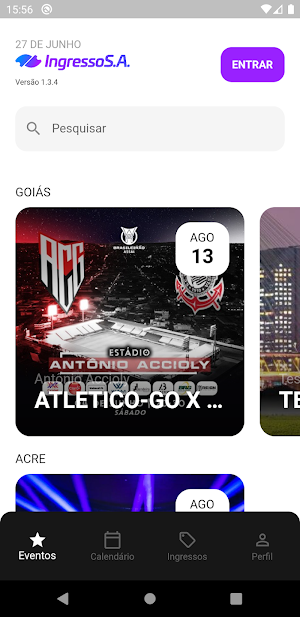 Ingresso S.A. Screenshot 0