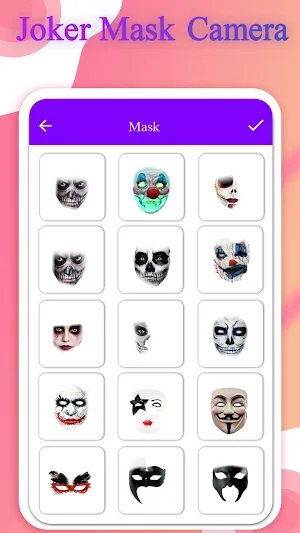 Mask Camera & Clown & Wallpaper Screenshot 0
