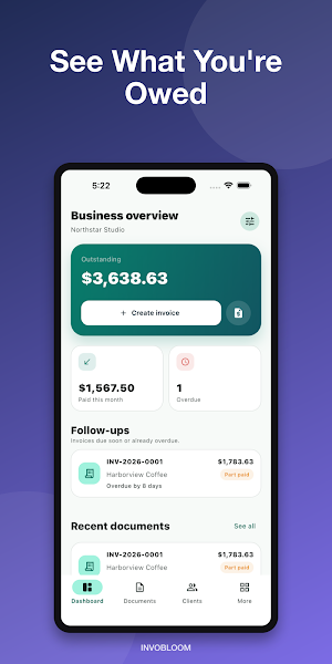InvoBloom — Easy Invoices Screenshot 0