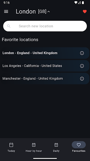 Sol: Weather app Screenshot 3