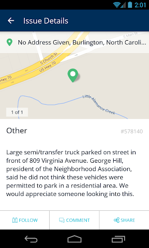 Burlington Connected Screenshot 1