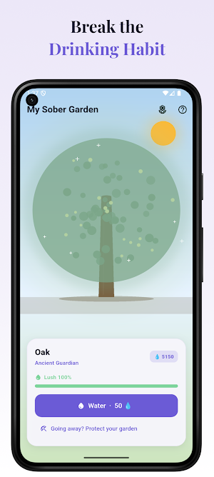 Sober Tracker: Quit Drinking + Screenshot 3