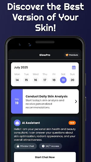 GlowPro: AI Skin Analysis Screenshot 1