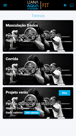 LIANA AQUA FIT Screenshot 1