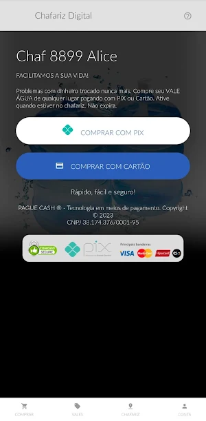 Chafariz Digital Screenshot 1