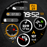 Digital Watch Face CRC074