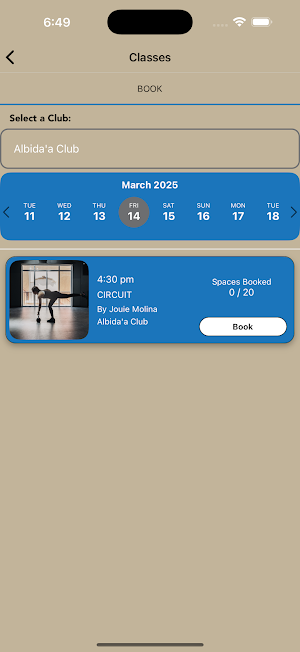 ARGAN Club Screenshot 1
