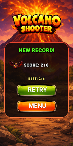 Volcano Shooter Screenshot 2