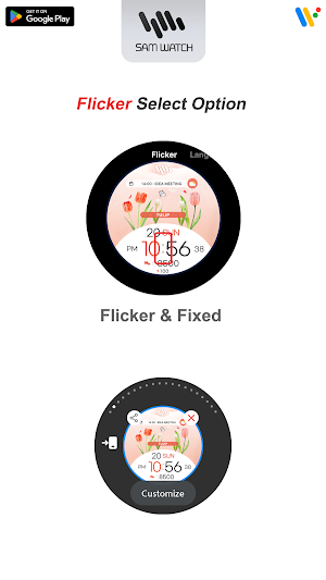SamWatch Flower 2024 Tulip Screenshot 3