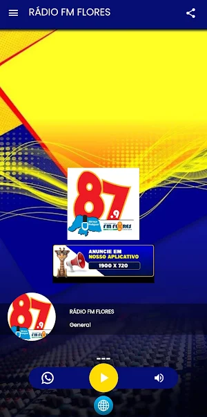 Rádio Fm Flores Screenshot 0