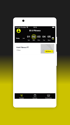 B U Fitness Screenshot 1