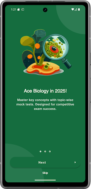 Biology Chapter Quiz Game Screenshot 1