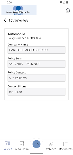 Scalzo, Zogby, & Wittig Online Screenshot 3